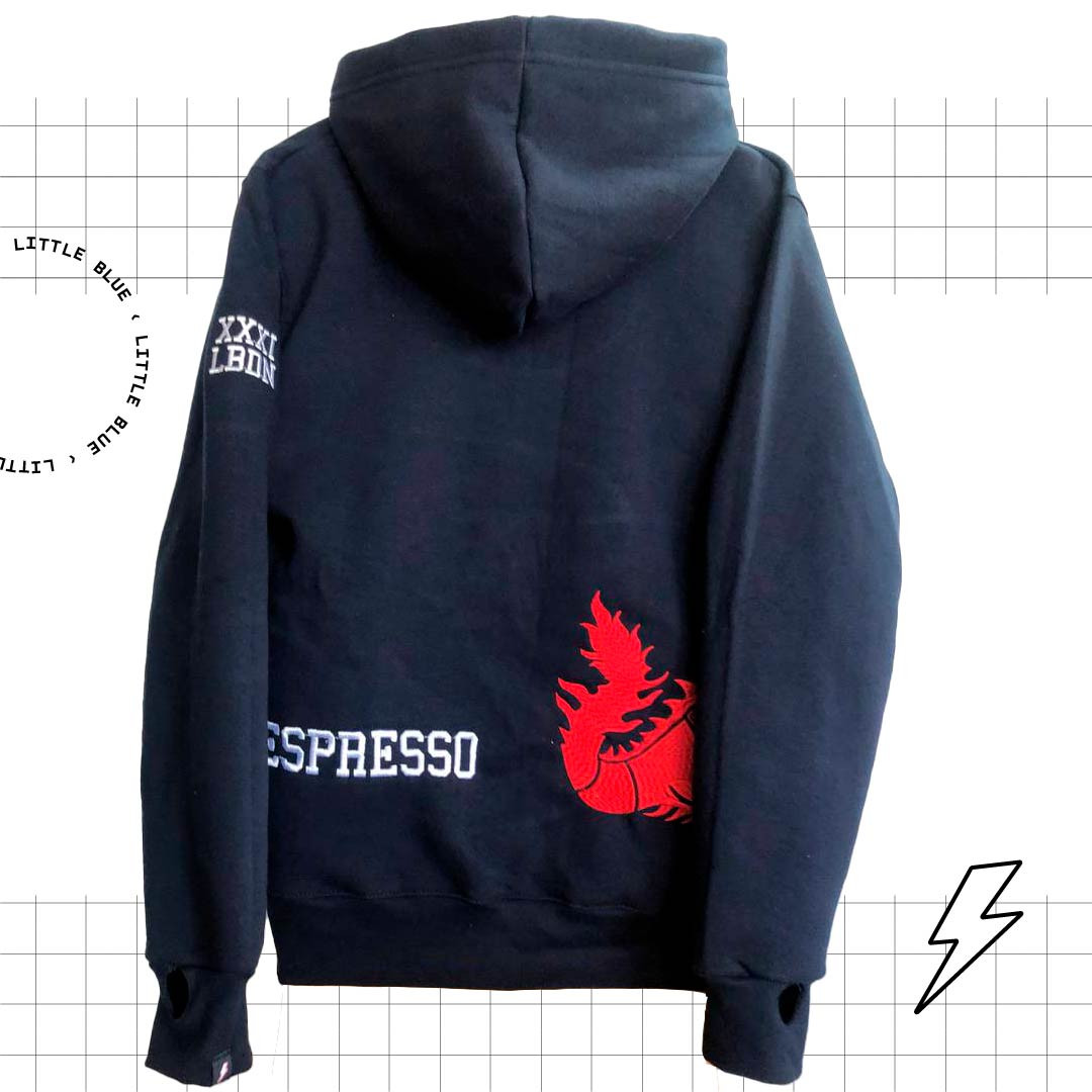Buzo canguro de Egresados dragon rojo