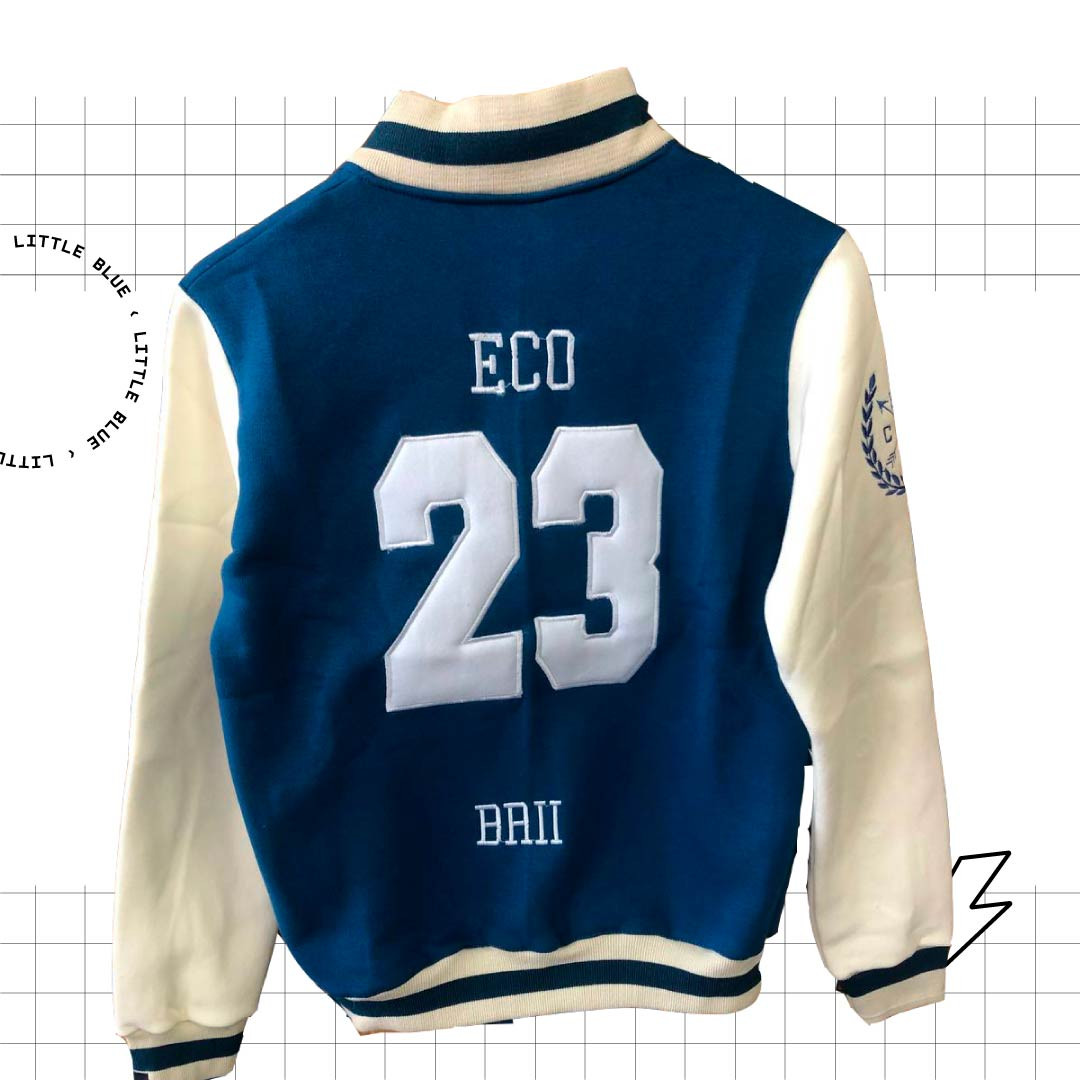 Campera Americana de Egresados americana indigo