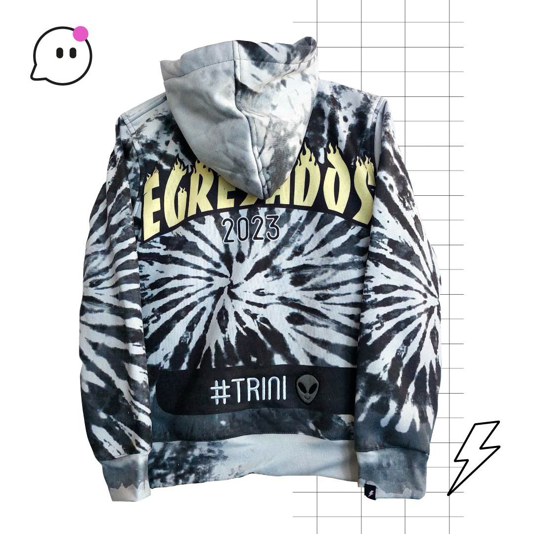 Campera Fullprint de Egresados Batik BN