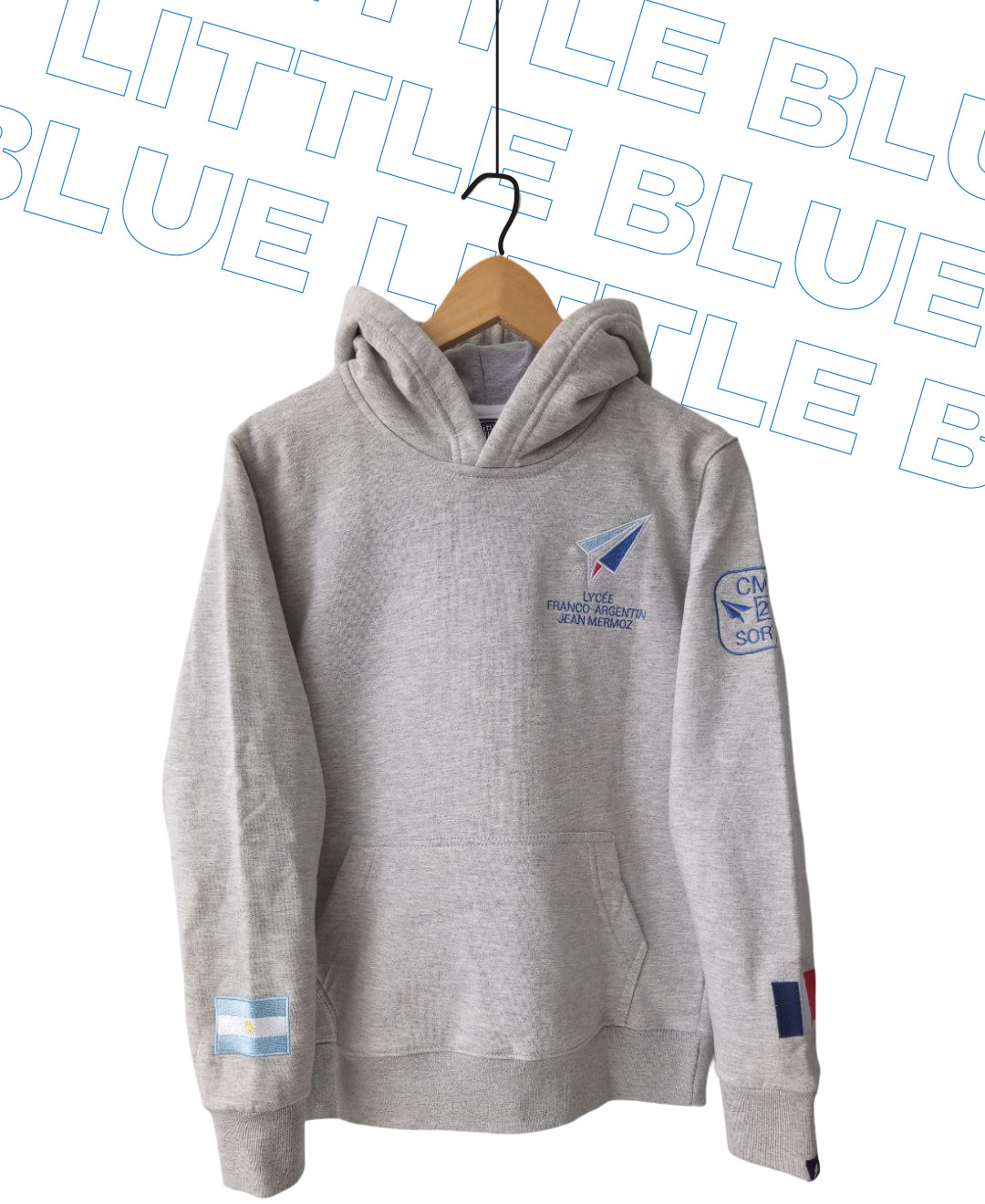 Buzo canguro de Egresados Buzo canguro gris