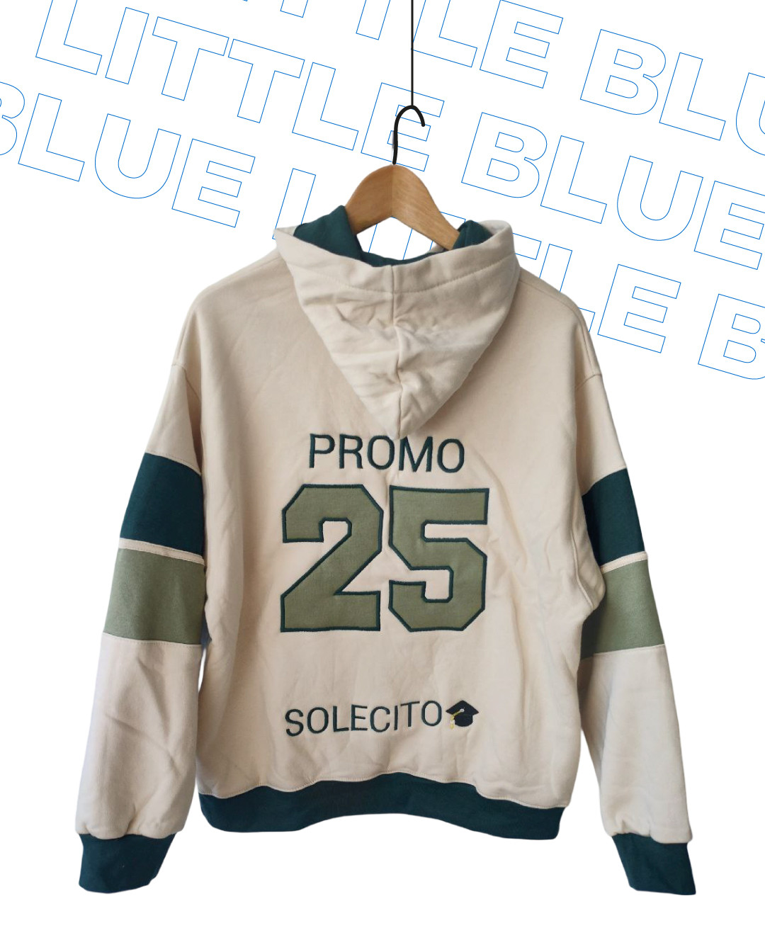 Buzo canguro de Egresados Buzo canguro oversize manga doble boca