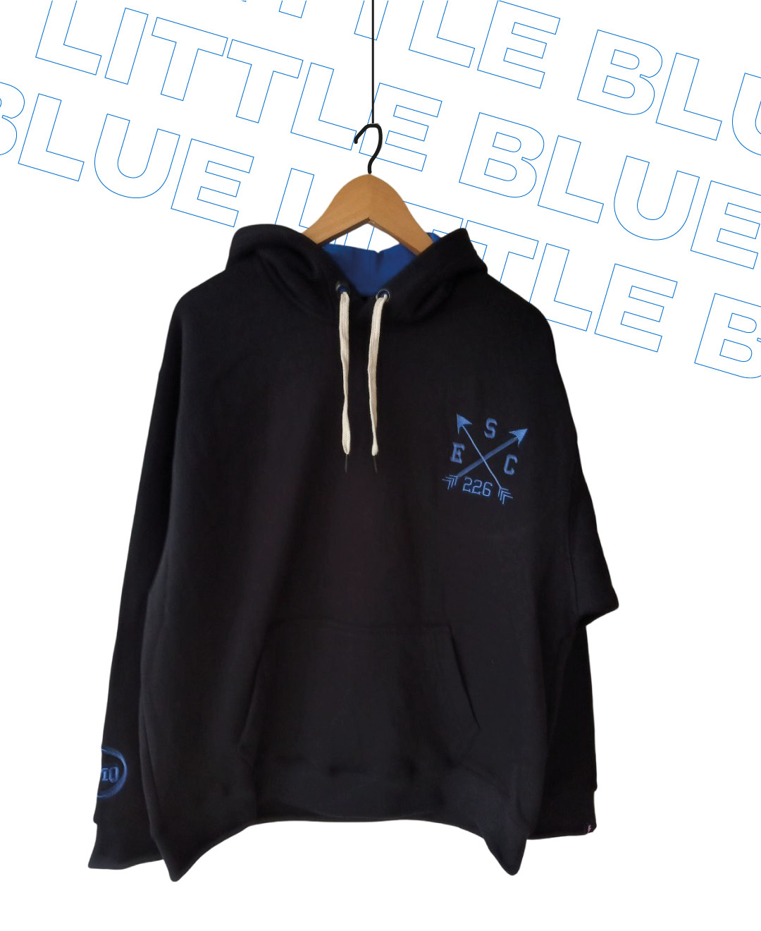 Buzo canguro de Egresados Buzo oversize negro