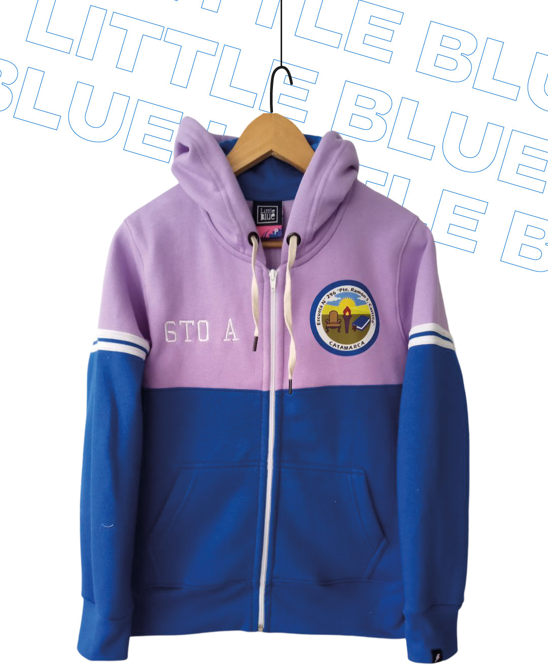 Campera con cierre de Egresados Campera modelo 50/50