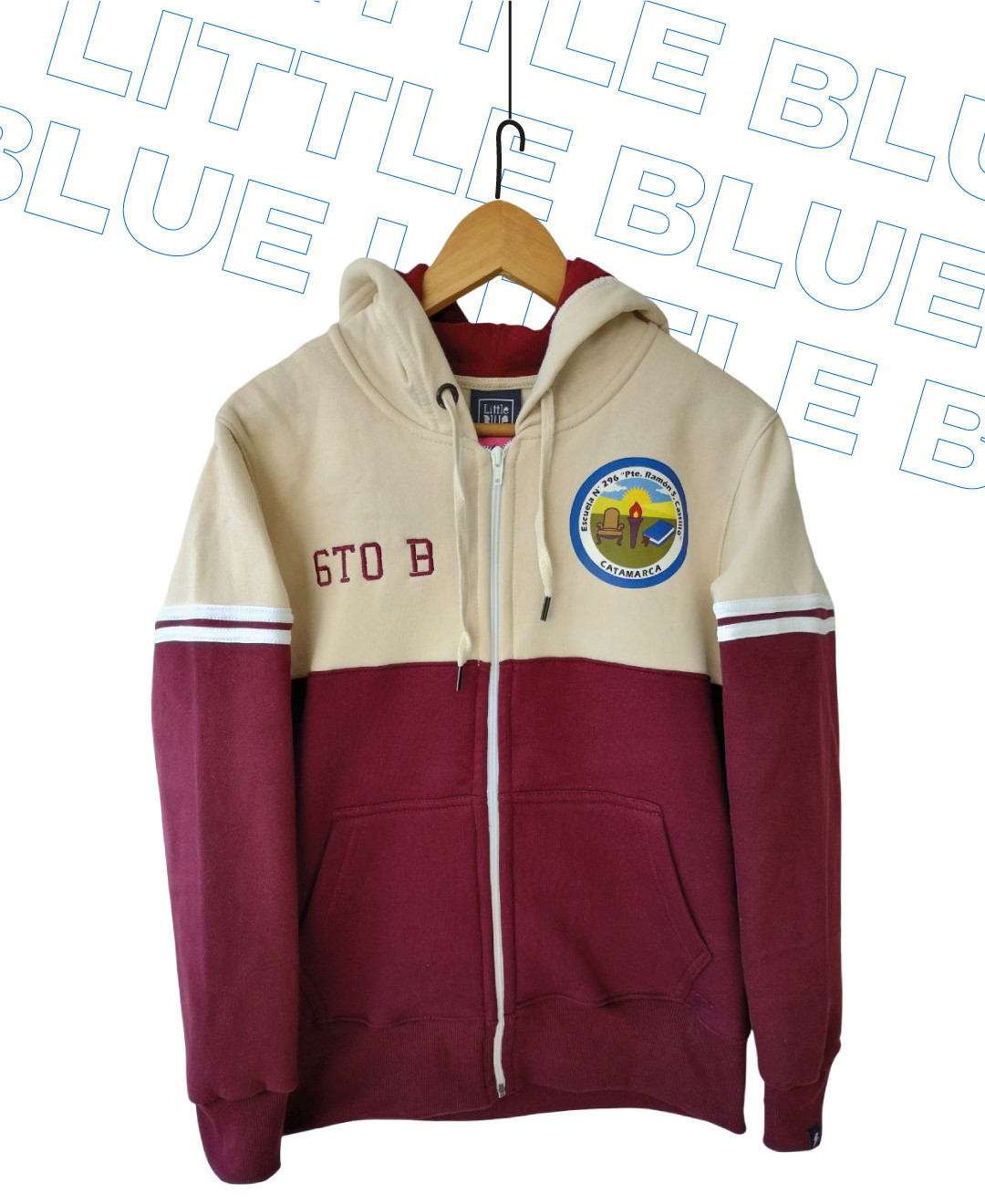 Campera con cierre de Egresados Campera 50/50