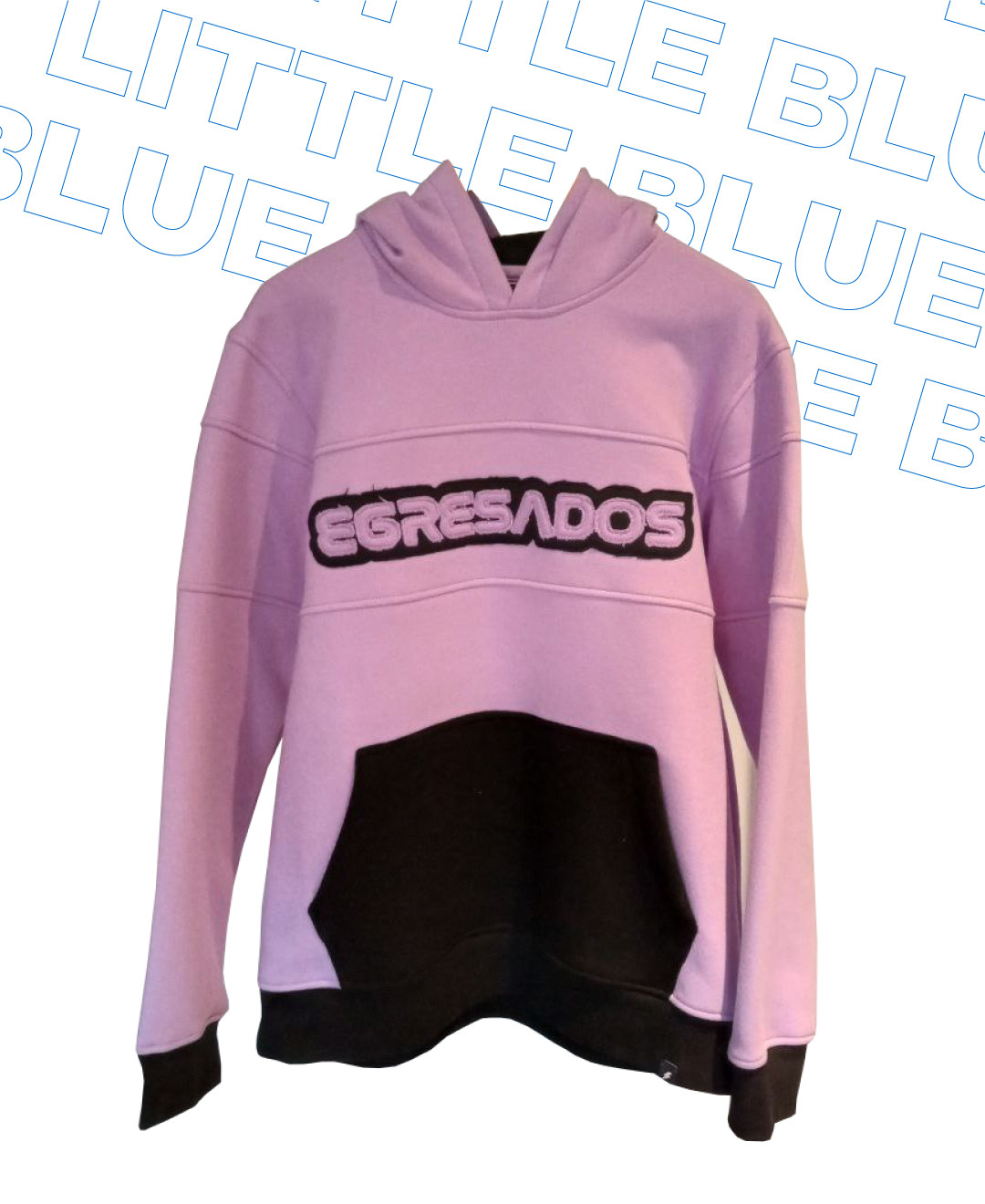 Buzo canguro de Egresados 21. Pink abercrombie